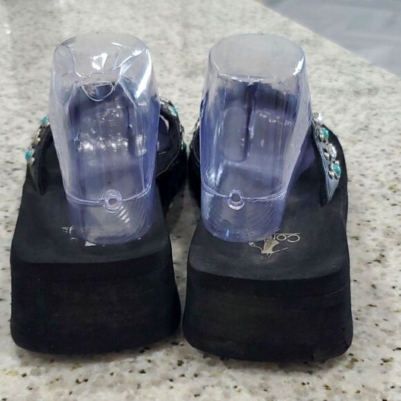 - Corkys jeweled sandals, size 9 - Picture 5 of 6